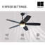 Ventilateur de plafond avec lumières DEL Refton Whisper Bloom-1227343993-1253070807