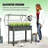 Outdoor Elevated Garden Box,Plant Bed-894508970