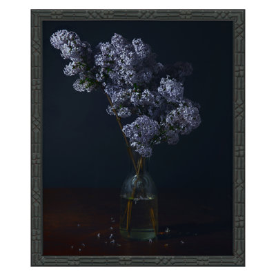 Lilas I par Kate Woodman - Photographie à cadre unique sur toile