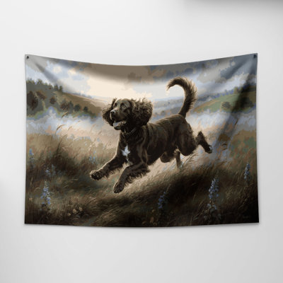 Tapisserie murale «Dogs Irish Water Spaniel»
