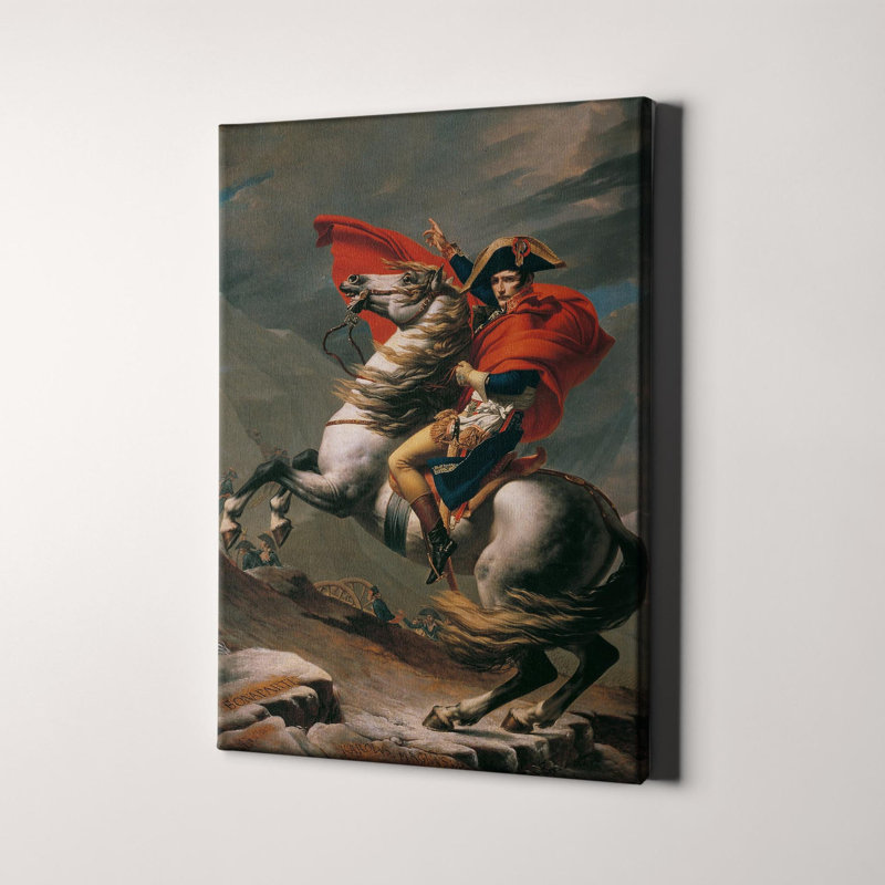 Napoléon traversant les Alpes, Jacques-Louis David
