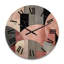 Horloge murale surdimensionnée rose-1016878359