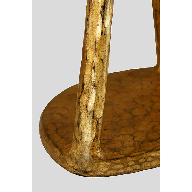 Ian K. Fowler Table Lamp, Gilded Iron