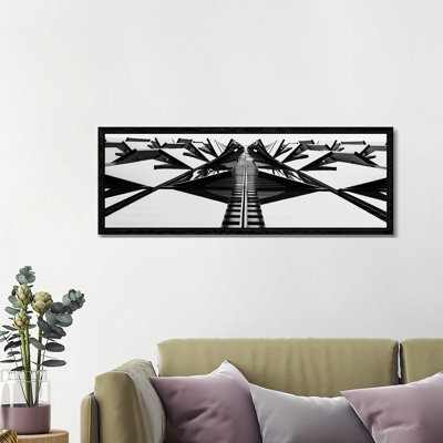 Scraper Look Up by David Gardiner - Panoramic Gallery-Wrapped Canvas Giclée on Canvas