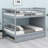 Bunk Bed With Trundle And Staircase-406276767