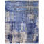 Hand Knotted Abstract Area Rug in Navy-69585905