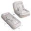 Lit rembourré pour chien pour adultes et animaux de compagnie, avec 5 positions réglables et coussin de massage, canapé de sol avec 2 coussins moelleux-12470075