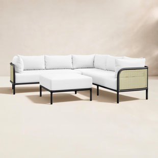 Modway Hanalei Outdoor Patio 4-Piece Sectional