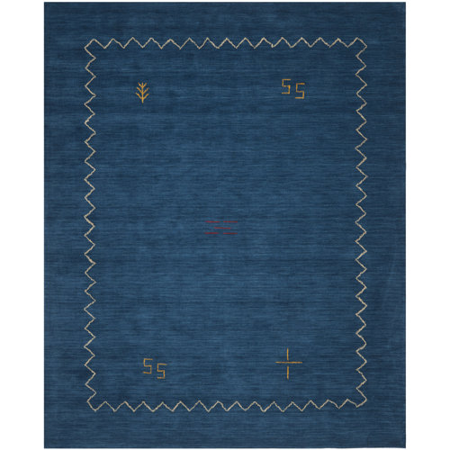 AllModern Danforth Hand-Woven Flatweave Wool Area Rug & Reviews | Wayfair