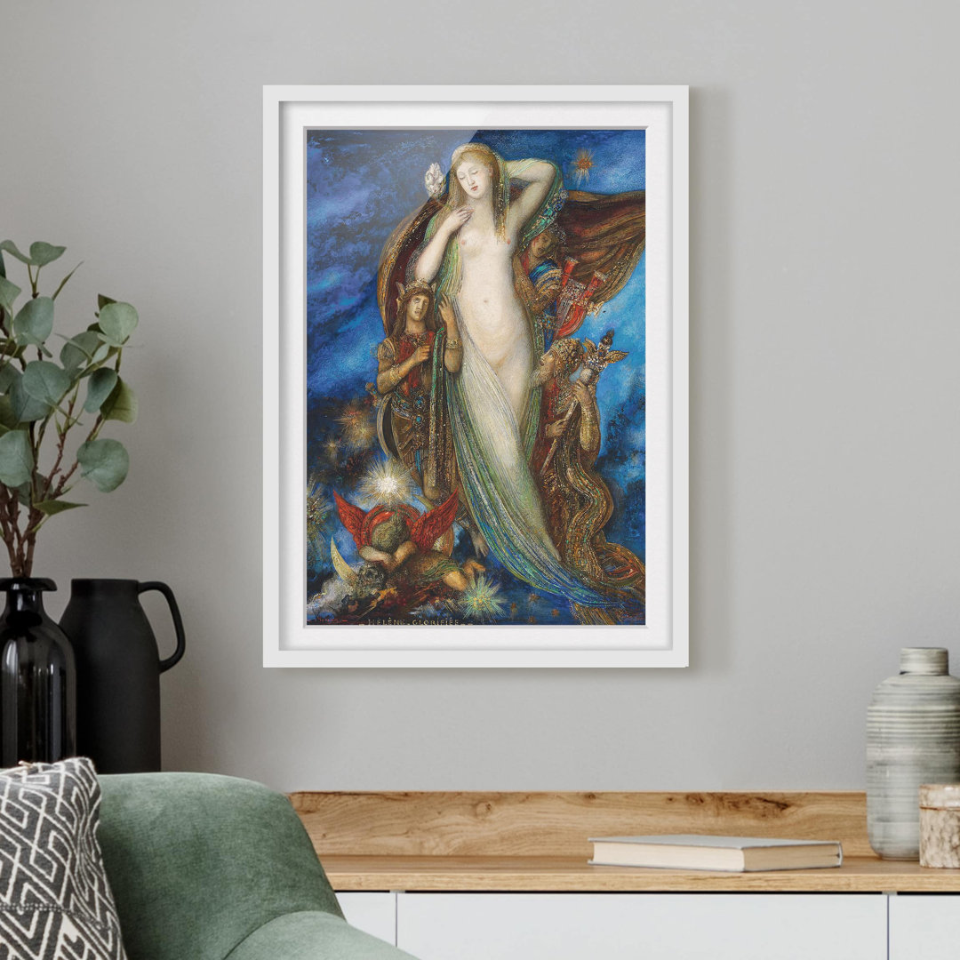 Gerahmter Kunstdruck Adoration of Helena von Gustave Moreau