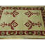 Nash One-of-a-Kind 3'10" X 5'9" New Age Wool Area Rug in Cream