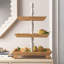 Plateau de service en bois Paulette Bess-917635120