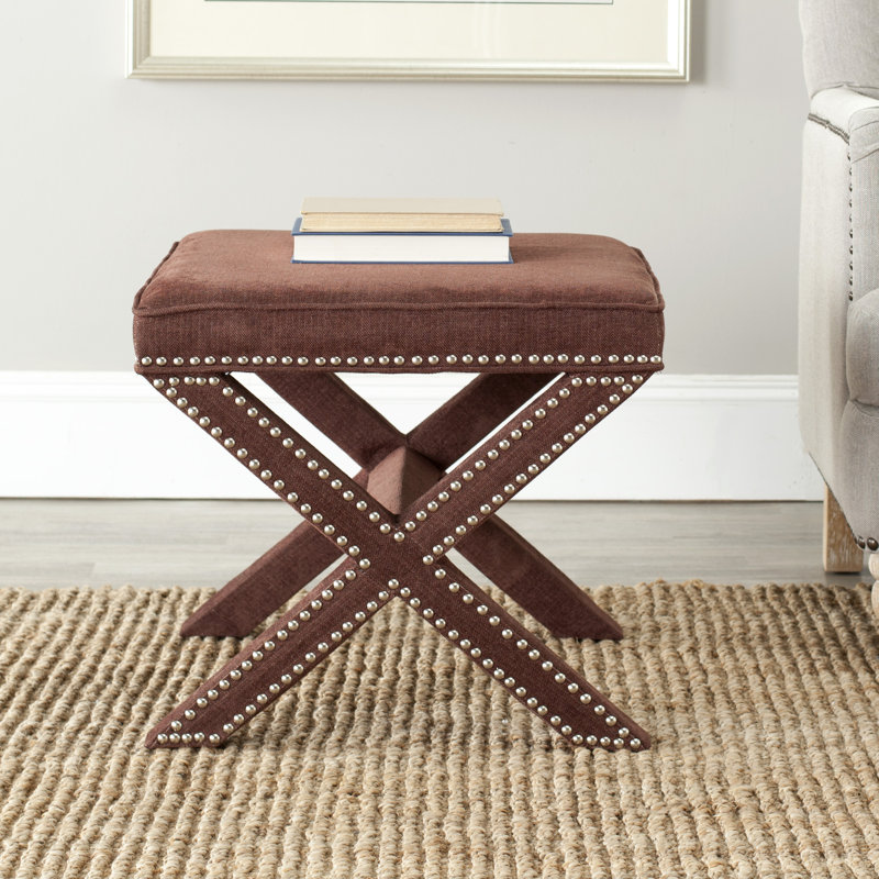 Dangela Upholstered Ottoman, Chinchilla Brown
