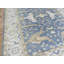 Tapis unique en laine bleu / ivoire / brun de 9 pi 1 po x 11 pi 8 po Enida