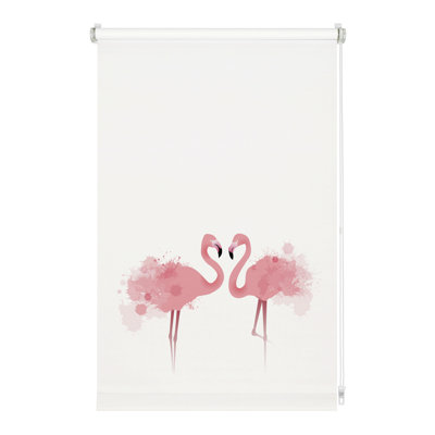Rollo Flamingo Blickdicht