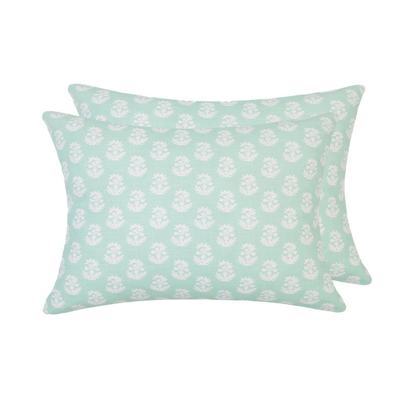 Housse de coussin Michael Penney, Polyester, Cachemire vert
