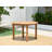 Alyisa Teak Finish Outdoor Furniture Dining Table