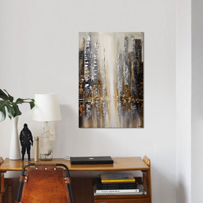 «Swiger Silver City», impression sur toile