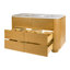 Ensemble de meuble-lavabo double 4 tiroirs Mari-566065689