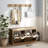Anteus Storage Shoe Bench With Coat Rack Shoe Cabinet With Seat Cushion-791378440