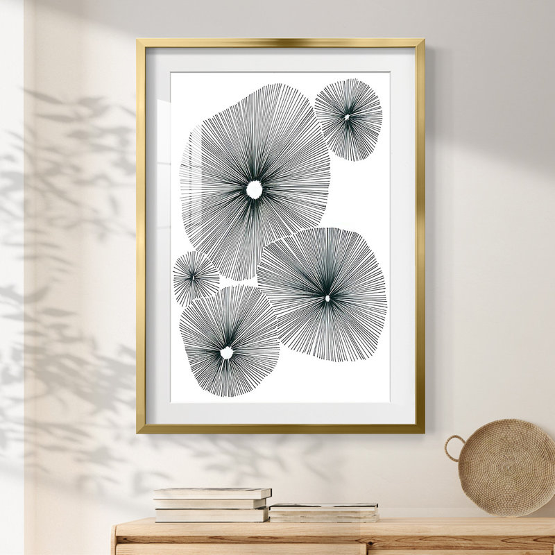 Bloom Spiral I -Framed Print