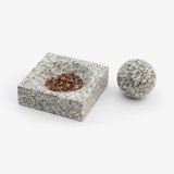 Orb Pestle & Mortar Light Gray