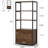 Tribesigns 4-tier Shelf With 2 Drawers, Multipurpose Storage Tower For Bedroom, Office, Living Room - 60"h