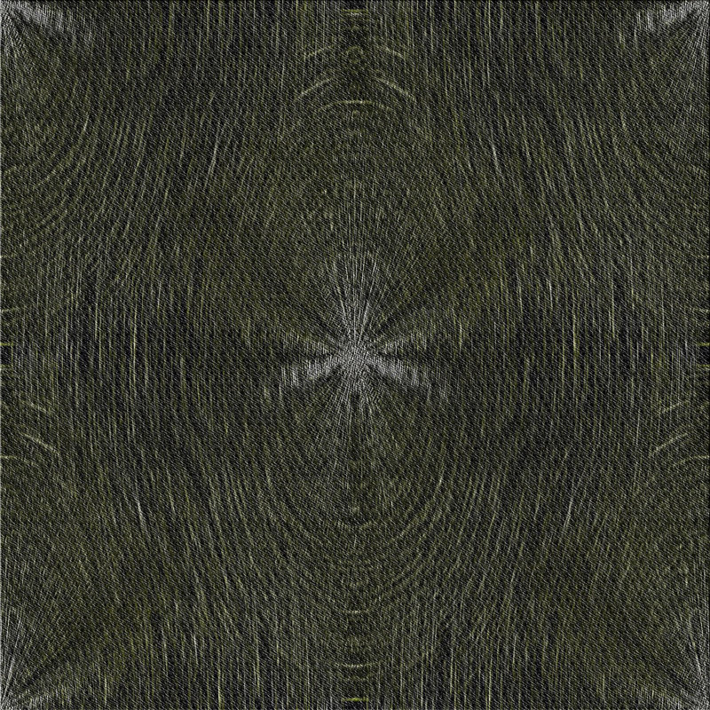 Abstract Indoor Rug, Square 3'
