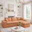 Canapé modulaire moderne avec méridienne réversible Boucle Modern-858027459
