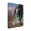 « chevaux bad day day », peinture sur toile tendue-101328112