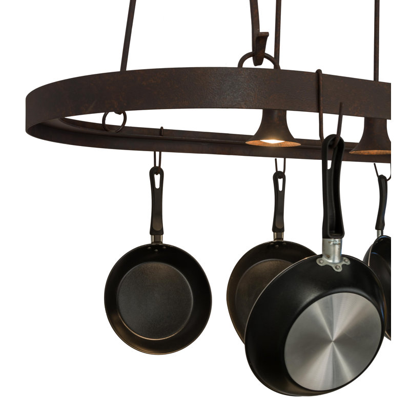 3 Light Pot Rack