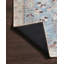 Tapis oriental bleu / beige Georgitte-195198050