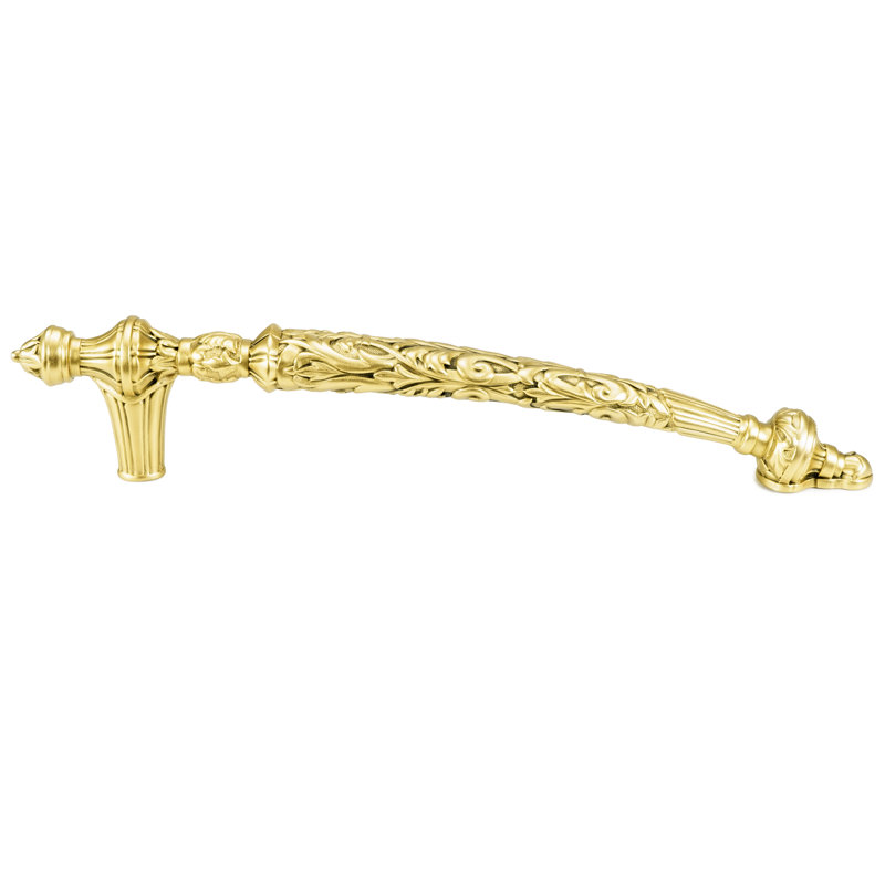 6” C TO C VERTICAL ONLY BELLEVIEW PULL, Dark Gold