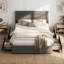 Grand lit avec tête de lit Candler-412593816-412593831