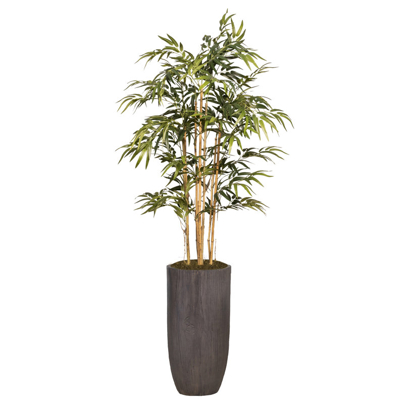 Artificial 50" Bamboo Plant in 22.5" Planter