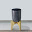 Pot à fleurs en aluminium Aryiah-1000362916