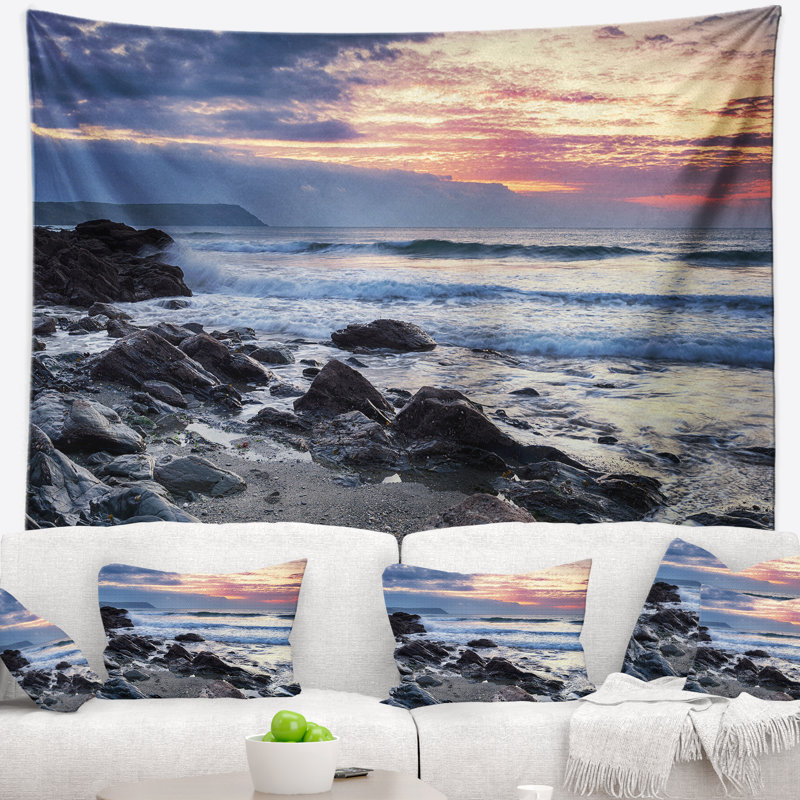 Tapisserie portholland rocky shore, H 32 po x l 39 po