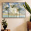 «Palmiers dans le vent», reproduction sur toile-92477724-92477723