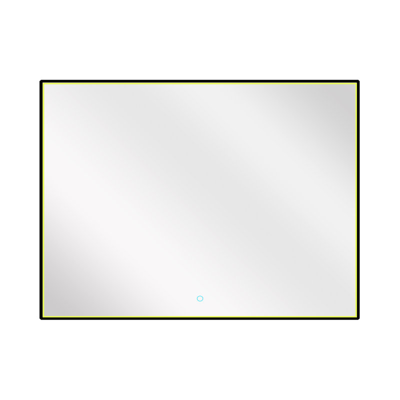 Alyiana Aluminum Flat Wall Mirror, 36" x 48"