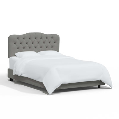 Alencon Tufted Upholstered Low Profile Standard Bed