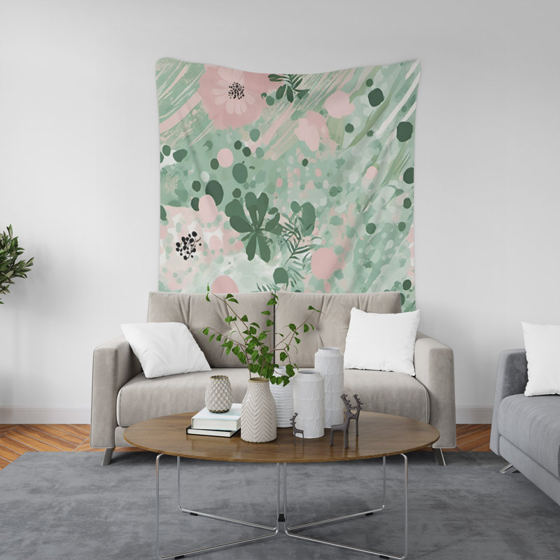 Tapisserie murale, H 88 po x l 104 po