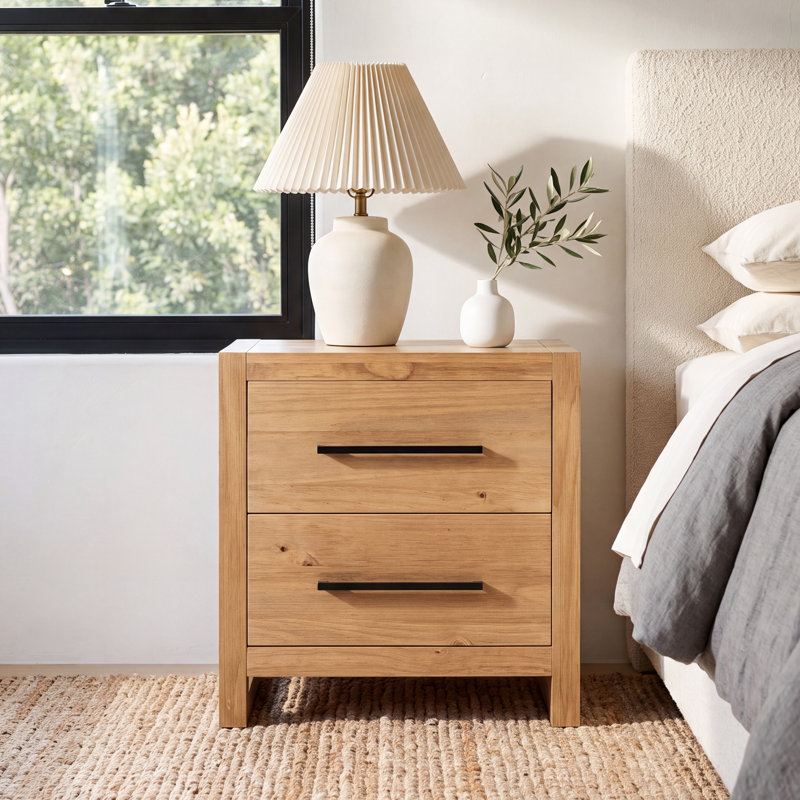 Modica 26" Nightstand, Natural