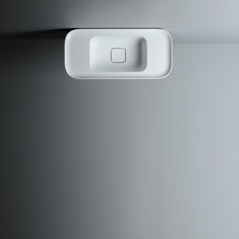 Cameo 23.6'' L Bathroom Sink, Glossy White
