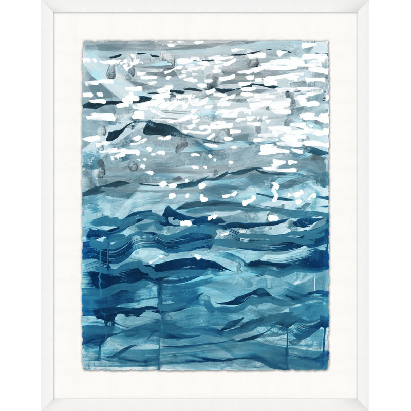 Shining Waves 1 Print