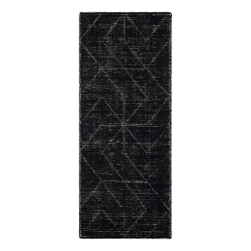 Cyndle Hand-Tufted Wool Geometric Area Rug, Runner 2' x 5'1"