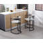 Beatryce Bar Stools Upholstered Counter Stool with Metal Frame Modern Bar Chairs for Kitchen Island, Dining Room (Set of 2)-896570709