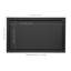Magnetic Chalkboard For Wall - Black