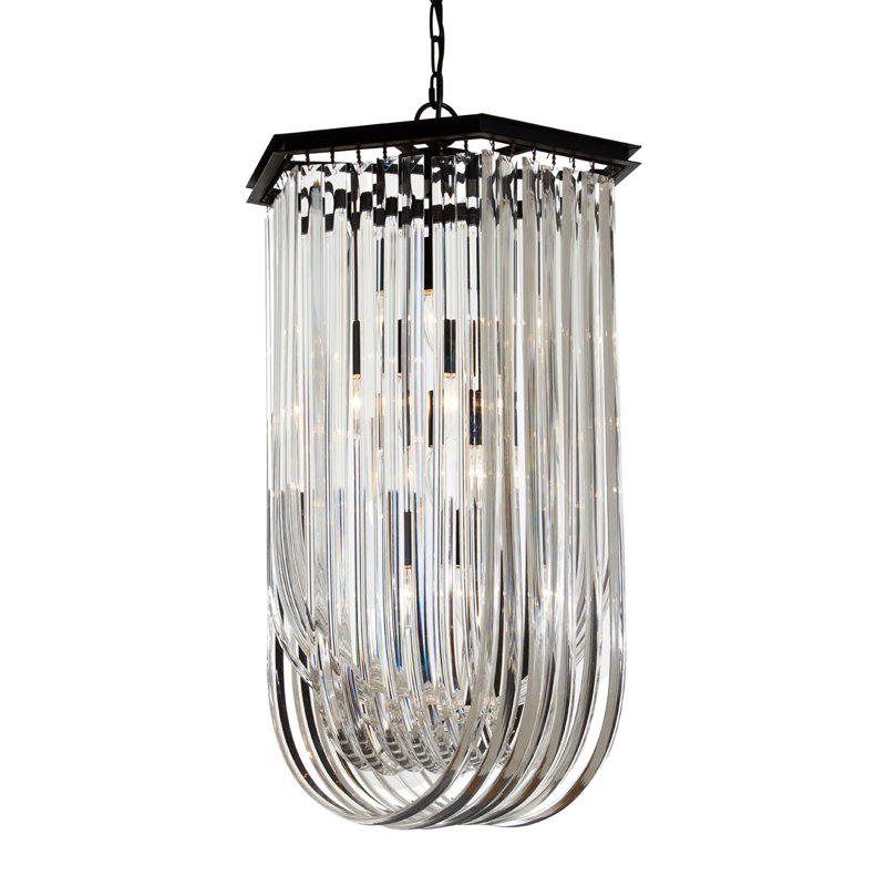 Berman - Light Black Crystal Pendant