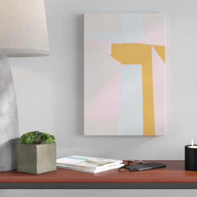 Soft Blocks II by Alicia Ludwig - Wrapped Canvas Graphic Art Print