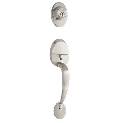 Van Ness Handle With Knob And Deadbolt Reversible Entry Set